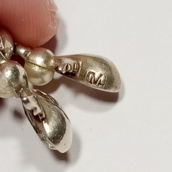 Sterling Silver 925 Lil Angels Charm Pendent With 2 Charms April July - Picture 7 of 7